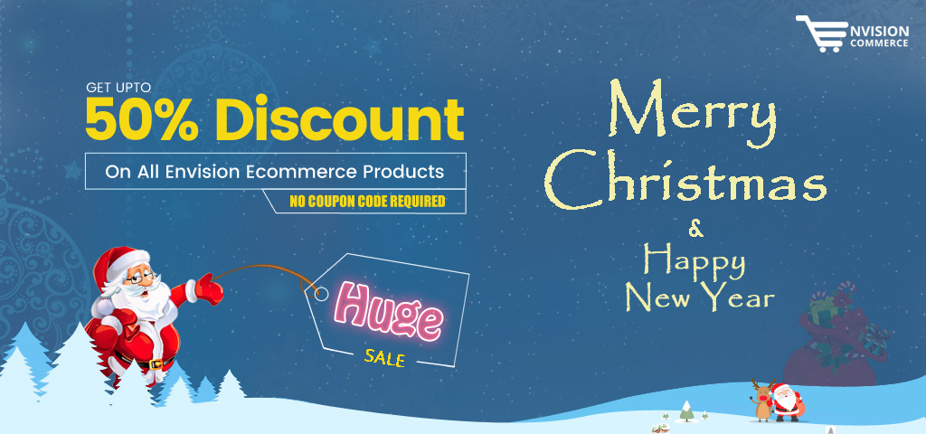Get Upto 50% discount on All Envision Ecommerce Products!